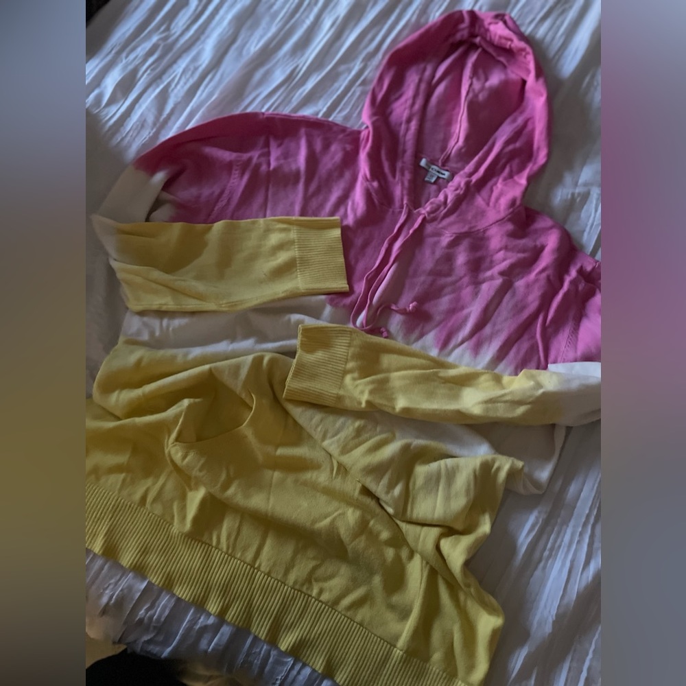 Woman’s: Tie-Dyed Hooded Sweater By Fashion Nova Size: 1XL